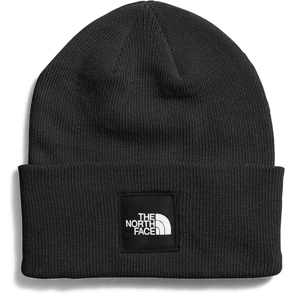 The North Face Big Box Beanie Deep Fit Cuffed Hat Sustainable Fabric Unisex - Picture 1 of 2